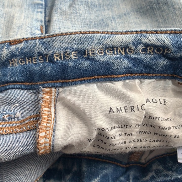 American Eagle High Rise Jegging Crop - Picture 7 of 7